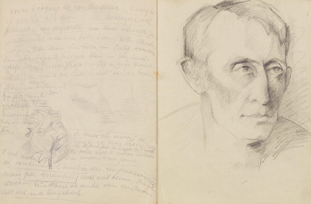 Carnet de croquis - Anny Dollschein