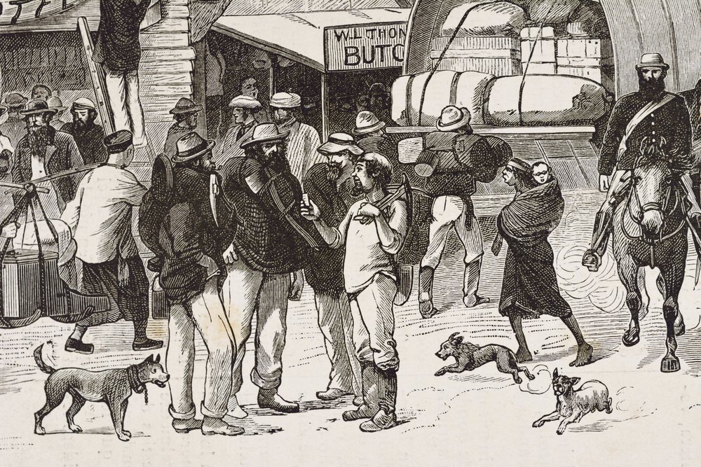 Angleterre (19ème siècle). Colonisation (1880). La vie des chercheurs d