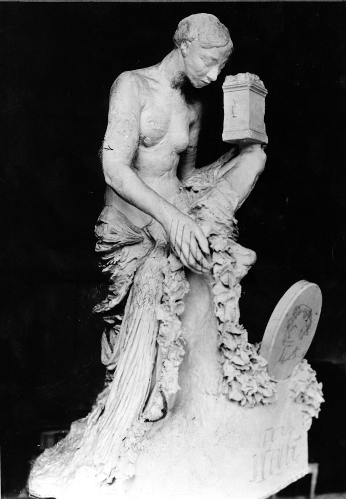 Mémorial à Whistler (1903-26) (marbre) - Auguste Rodin