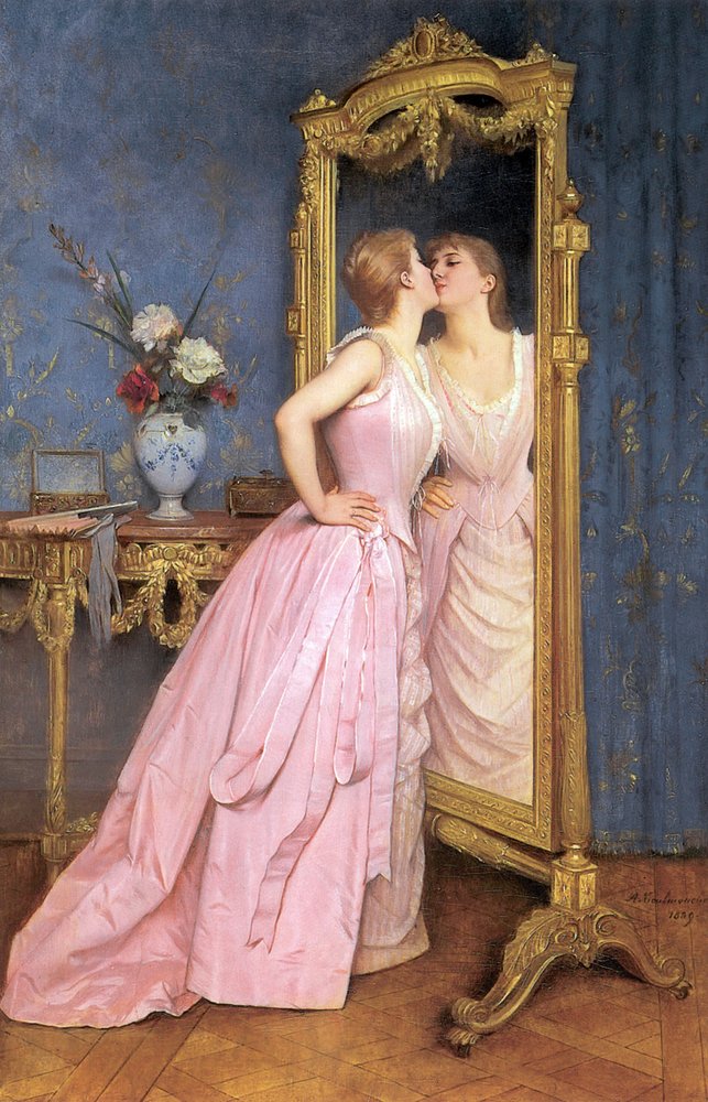 Vanité, v. 1889 - Auguste Toulmouche