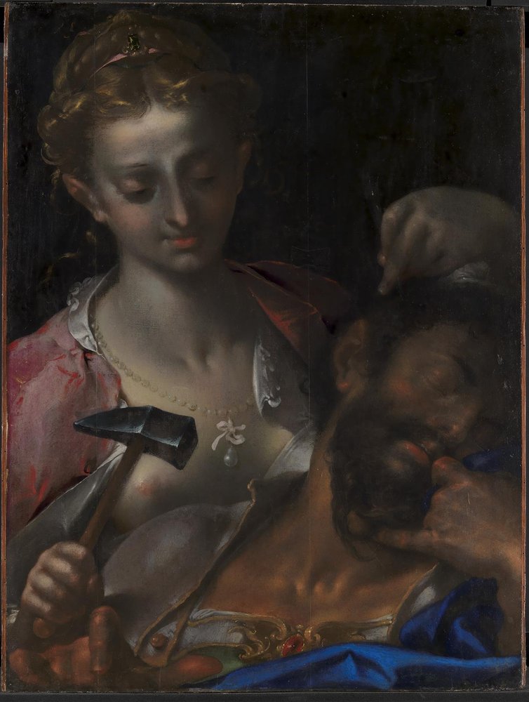 Jaël tue Sisera - Bartholomeus Spranger