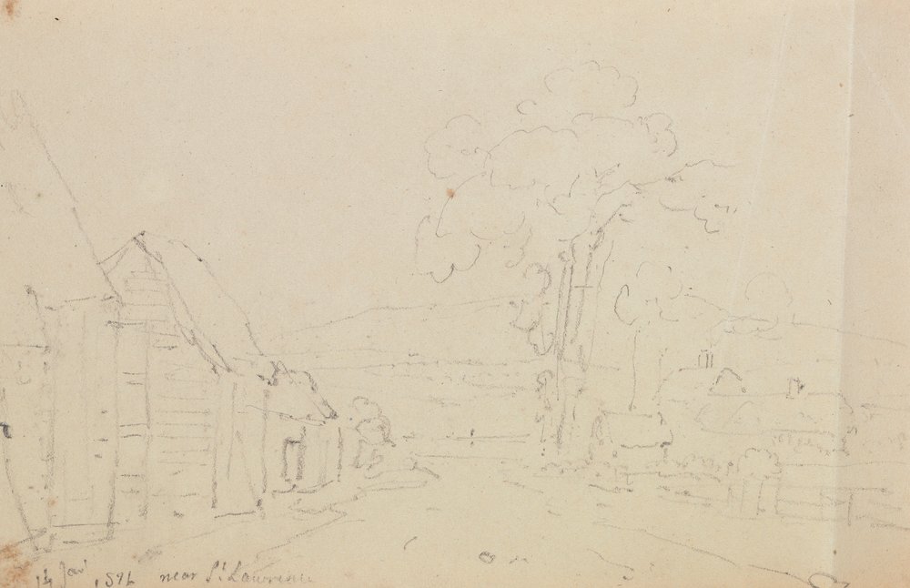 Près de Saint-Laurent, 14 janvier 1826 - Capt. Thomas Hastings