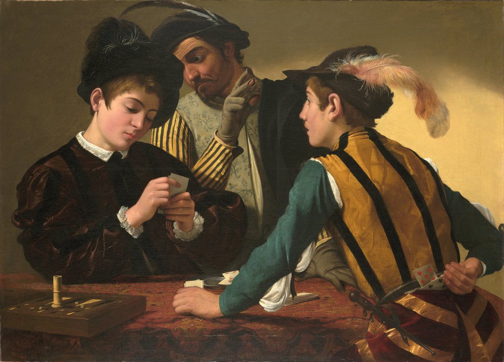 Les Cardsharps - Caravaggio