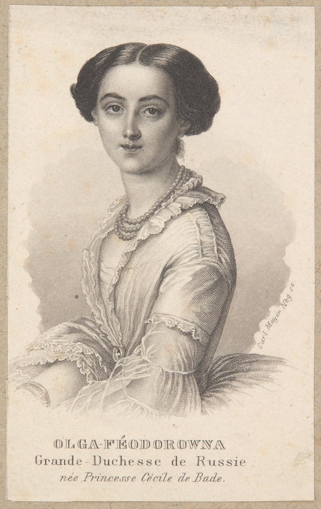 Olga Feodorovna, grande-duchesse de Russie - Carl Mayer
