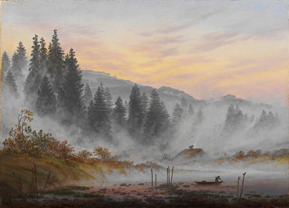 Les moments de la journée : Le matin, 1821-1822 - Caspar David Friedrich