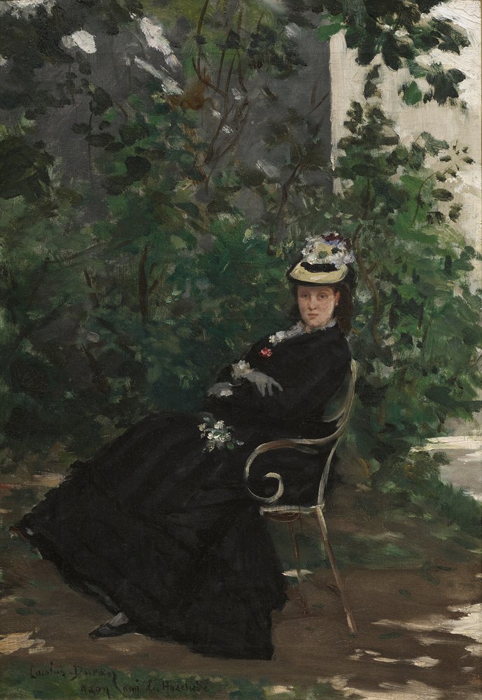 Portrait de Madame Alice Hoschedé, vers 1872-78 - Charles Emile Auguste Carolus-Duran