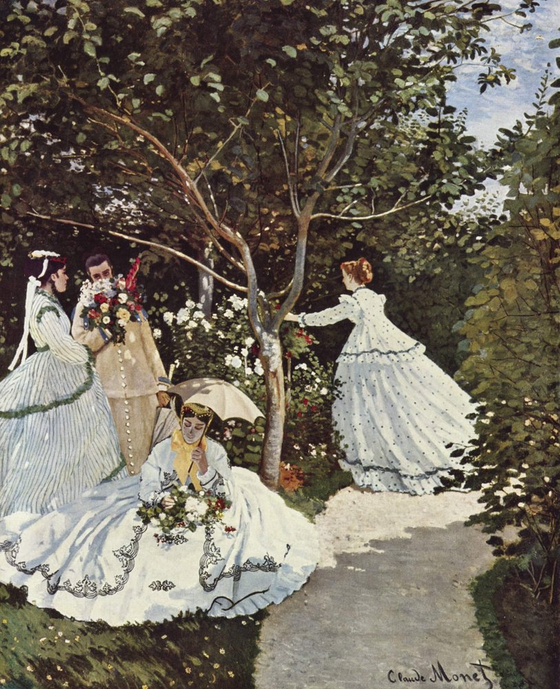 Femmes dans le jardin - Claude Monet