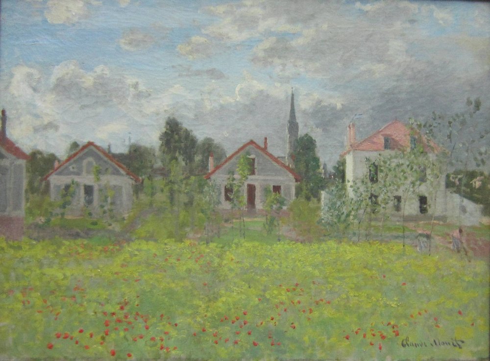 Maisons à Argenteuil - Claude Monet