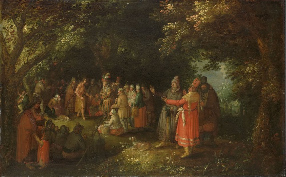 La prédication de saint Jean-Baptiste - David Vinckboons