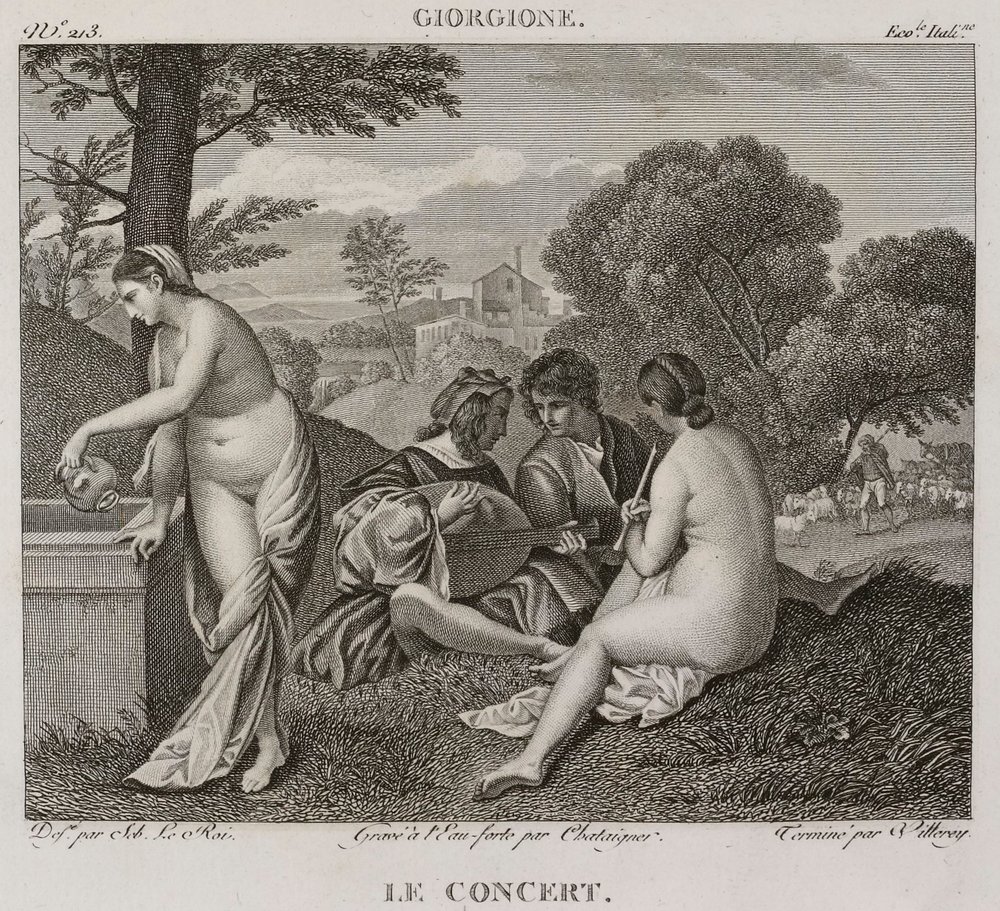 Denis-Sébastien Leroy, Antoine-Claude-François Villerey et Chataigner - Le Concert, d