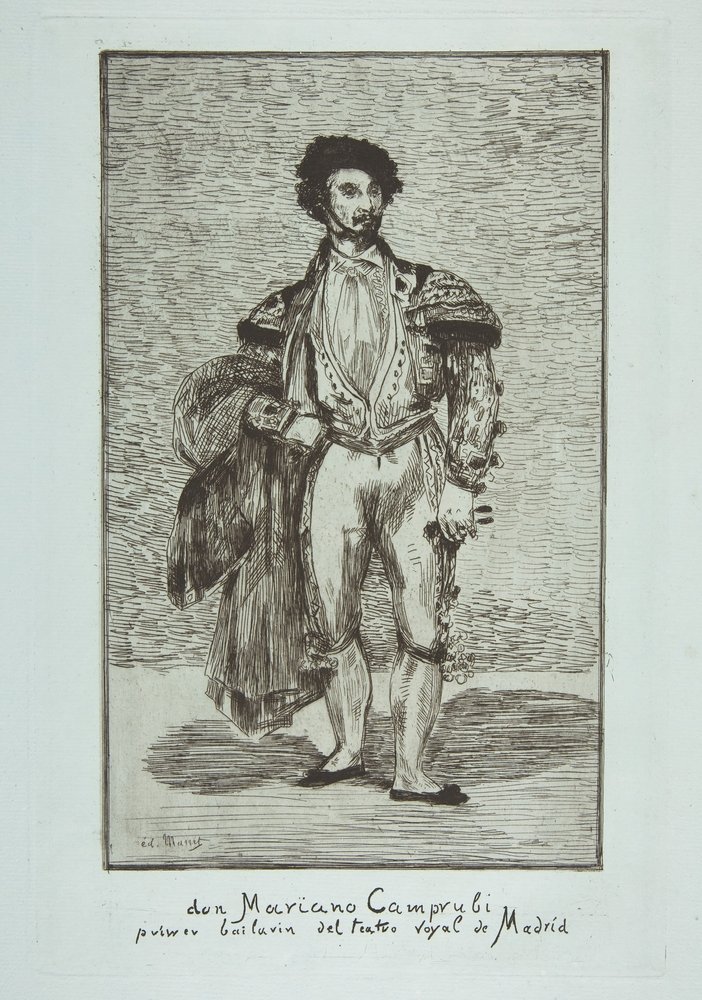Don Mariano Camprubi Le Baïlarin, 1862-63 - Édouard Manet