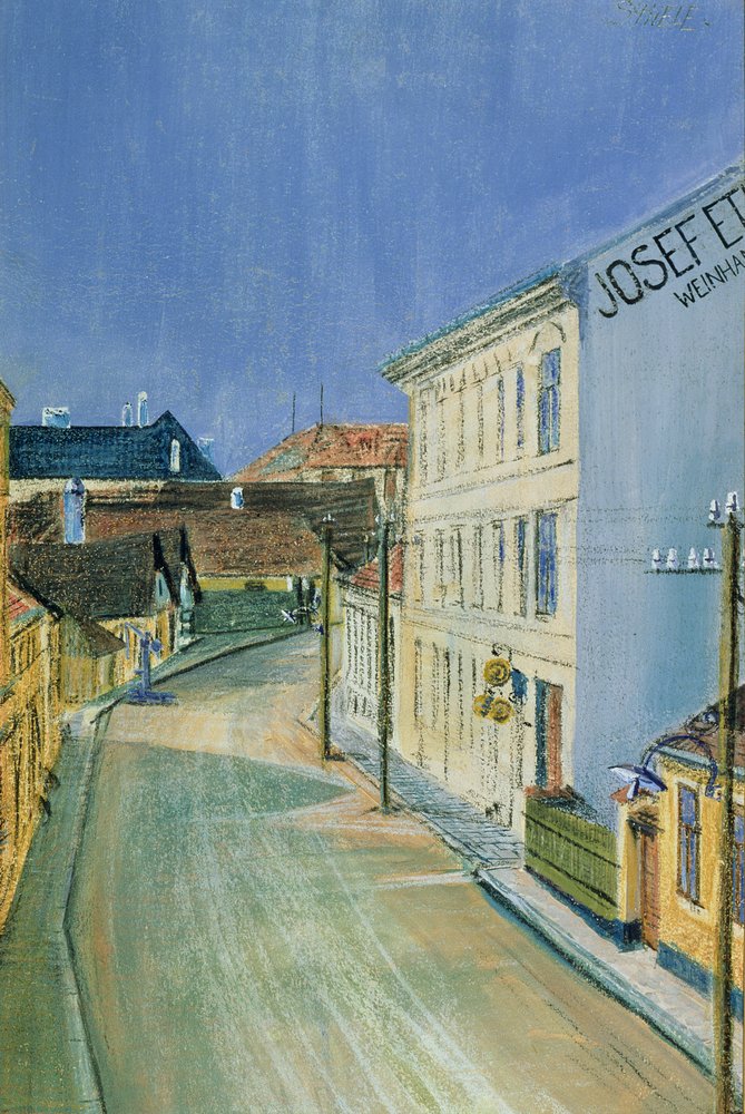 Albrechtstrasse à Klosterneuburg - Egon Schiele