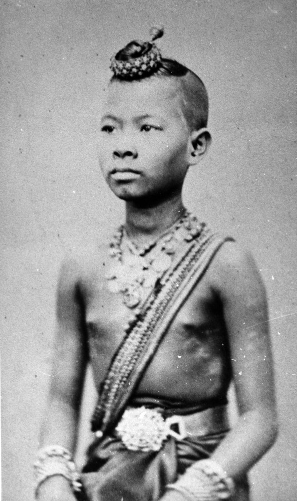 Garçon Vietnamien ou Cambodgien, vers 1870s - Emile Gsell