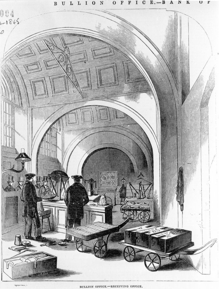 Bureau des Lingots - Bureau de Réception, Banque d