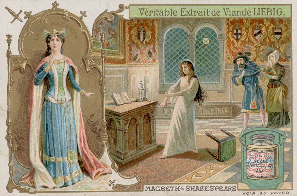 Lady Macbeth (chromolitho) - European School