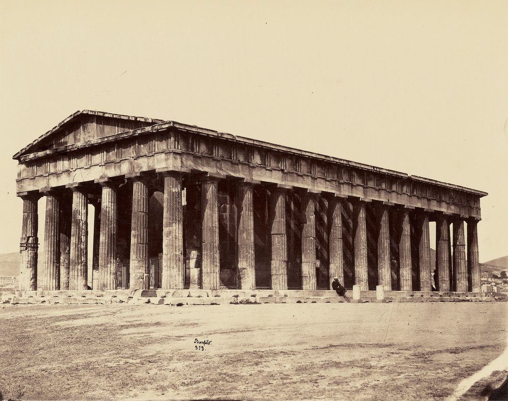 Temple de Thésée - Athènes. [Héphaïstion] - Félix Bonfils