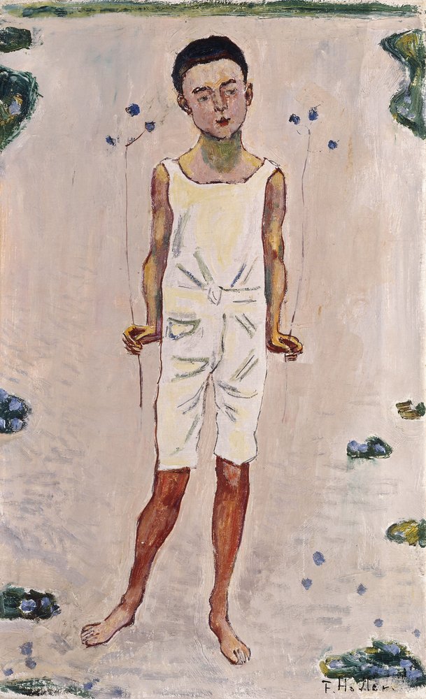 Garçon enchanté, 1909 - Ferdinand Hodler