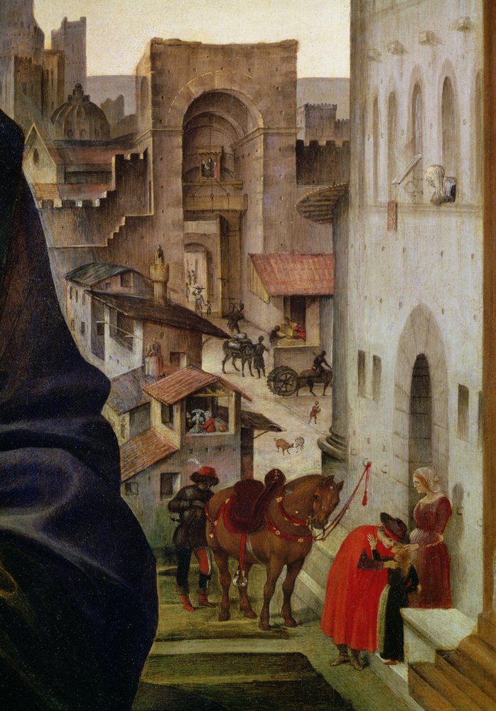 Retable Nerli (détail) - Filippino Lippi