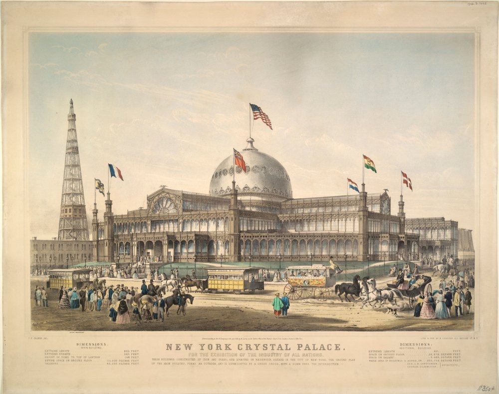 Palais de Cristal de New York : pour l