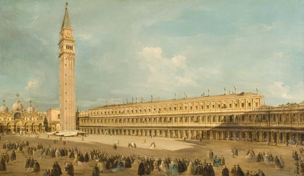Piazza San Marco à Venise - Francesco Guardi