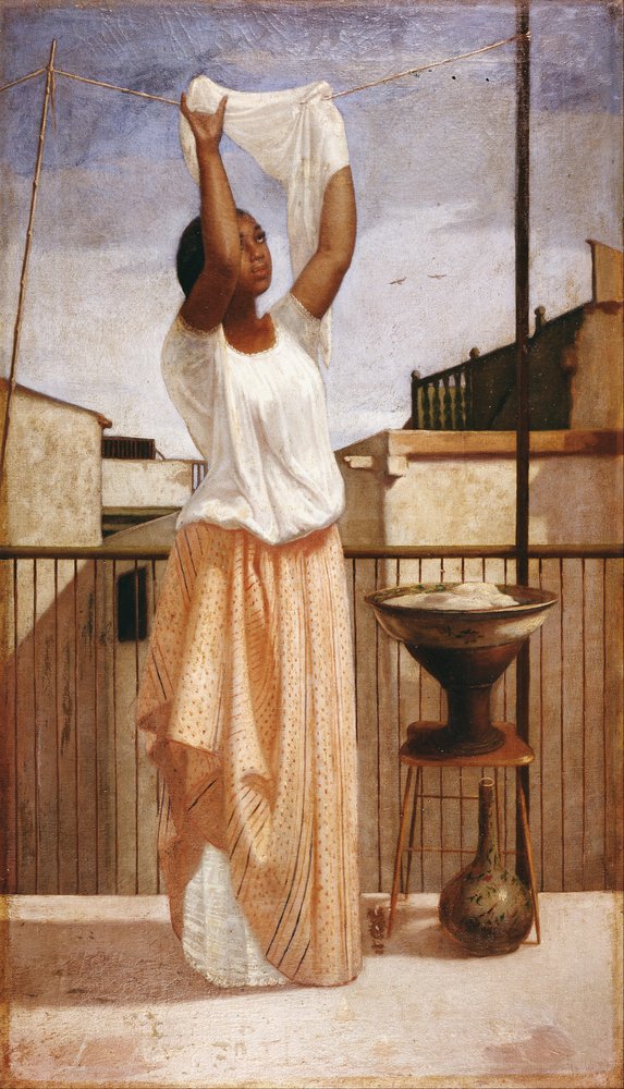La blanchisseuse - Francisco Laso
