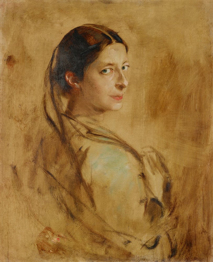 Leopoldine () baronne - Franz von Lenbach