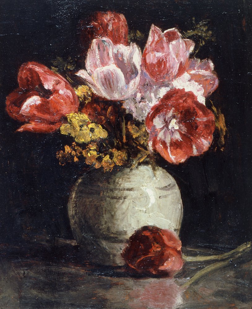 Vase de fleurs - Frederick Brown