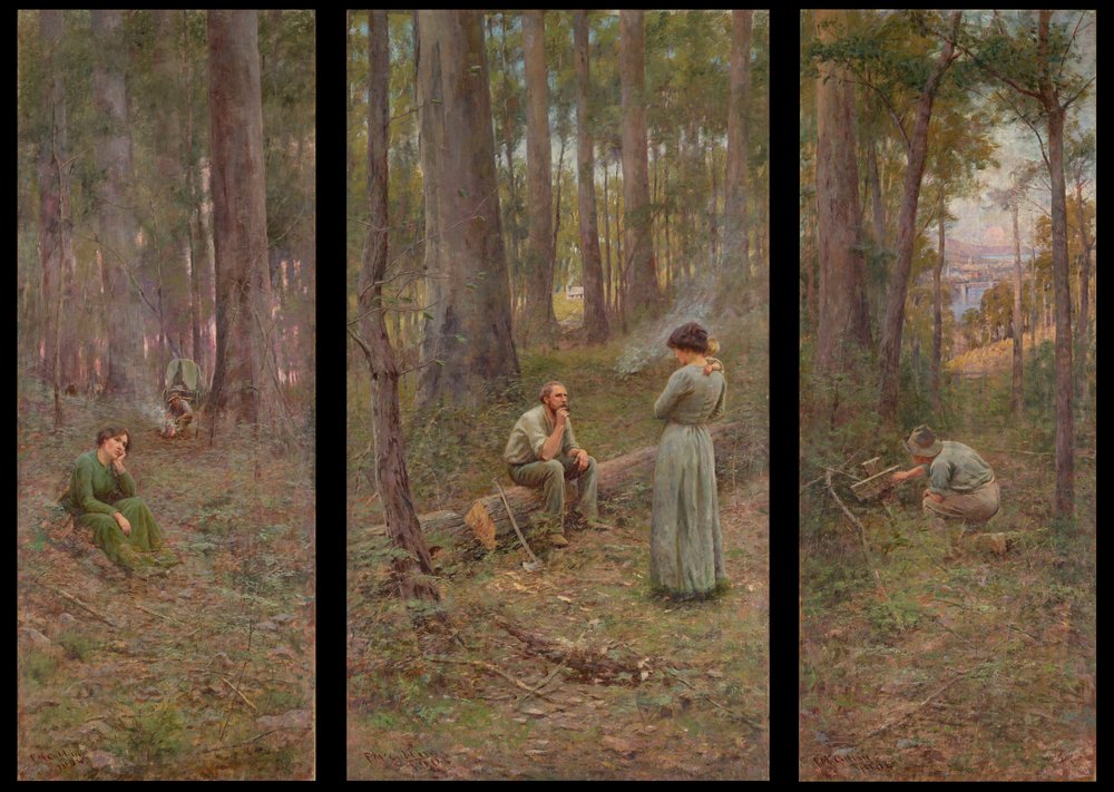 Le pionnier - Frederick McCubbin
