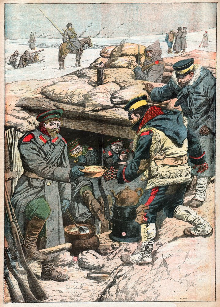 Guerre russo-japonaise - French School