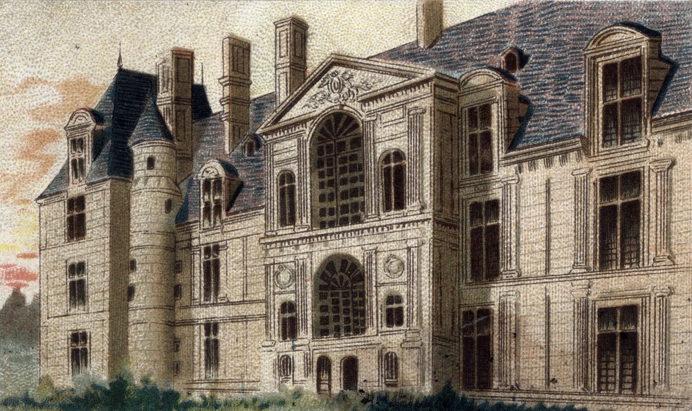 Vue du château d