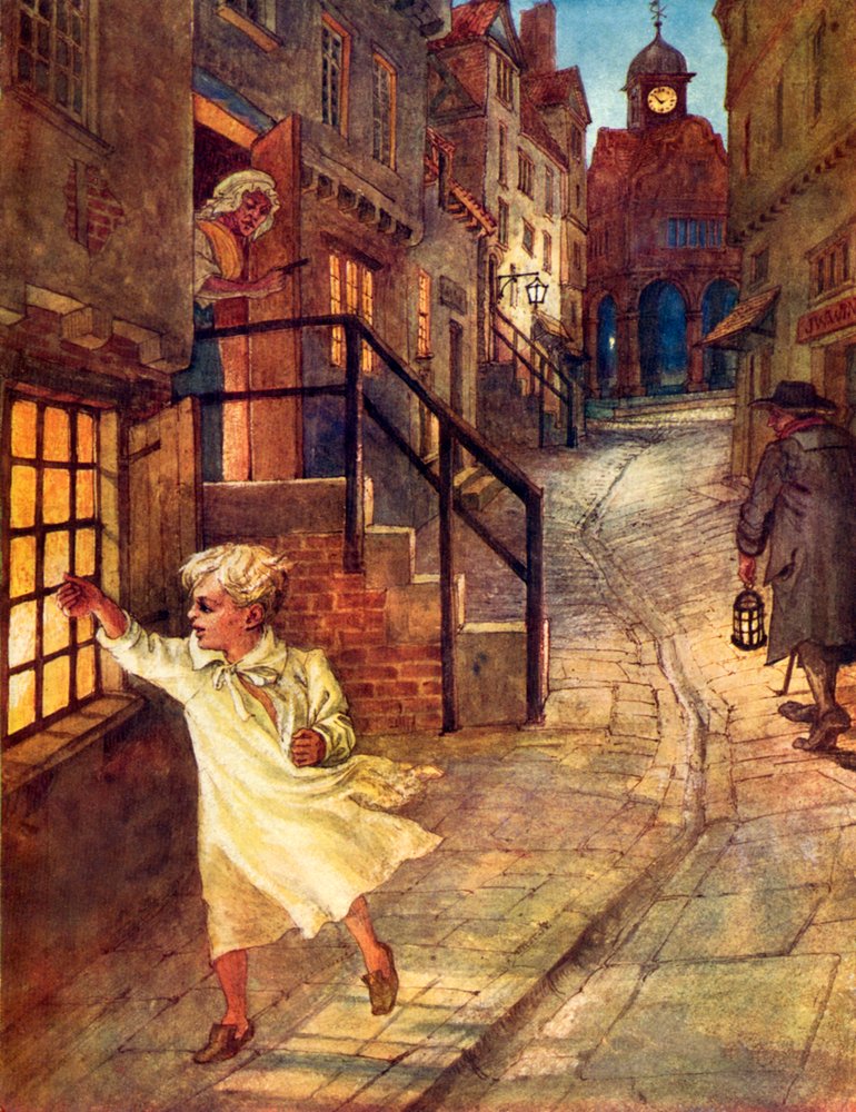 Wee Willie Winkie (colour litho) - George 9th Earl of Carlisle Howard