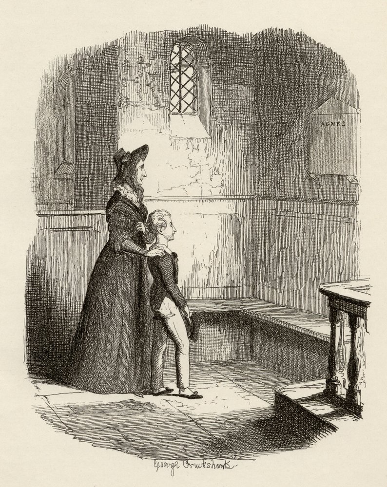 Rose Maylie et Oliver, extrait des «Aventures d