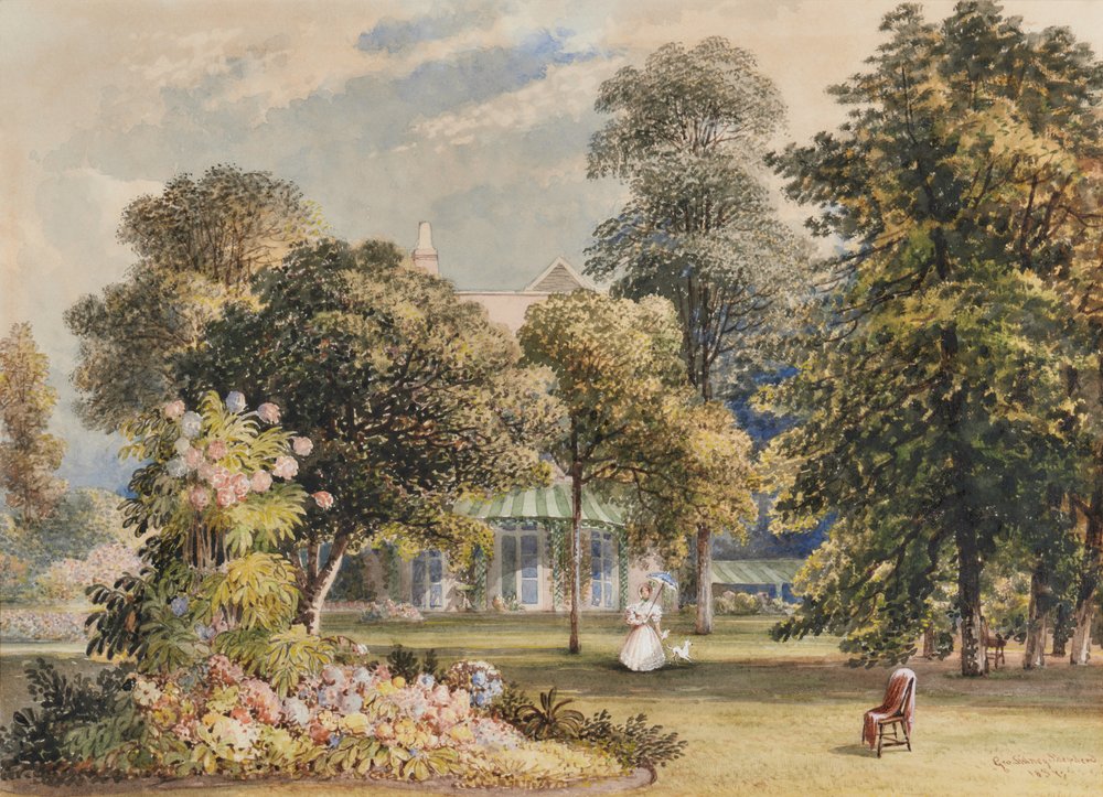 Maidstone, la résidence du Major Maurice, Compagnie des Indes orientales - George Sidney Shepherd