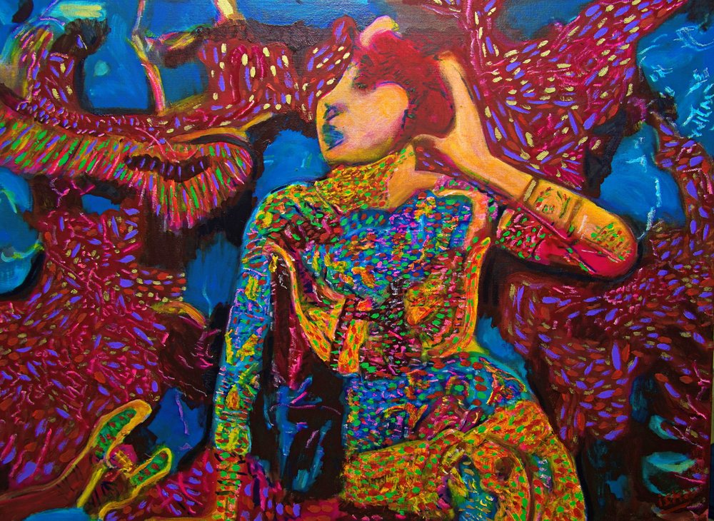 Tentatrice tatouée II, 2023 - Gerhardt Isringhaus