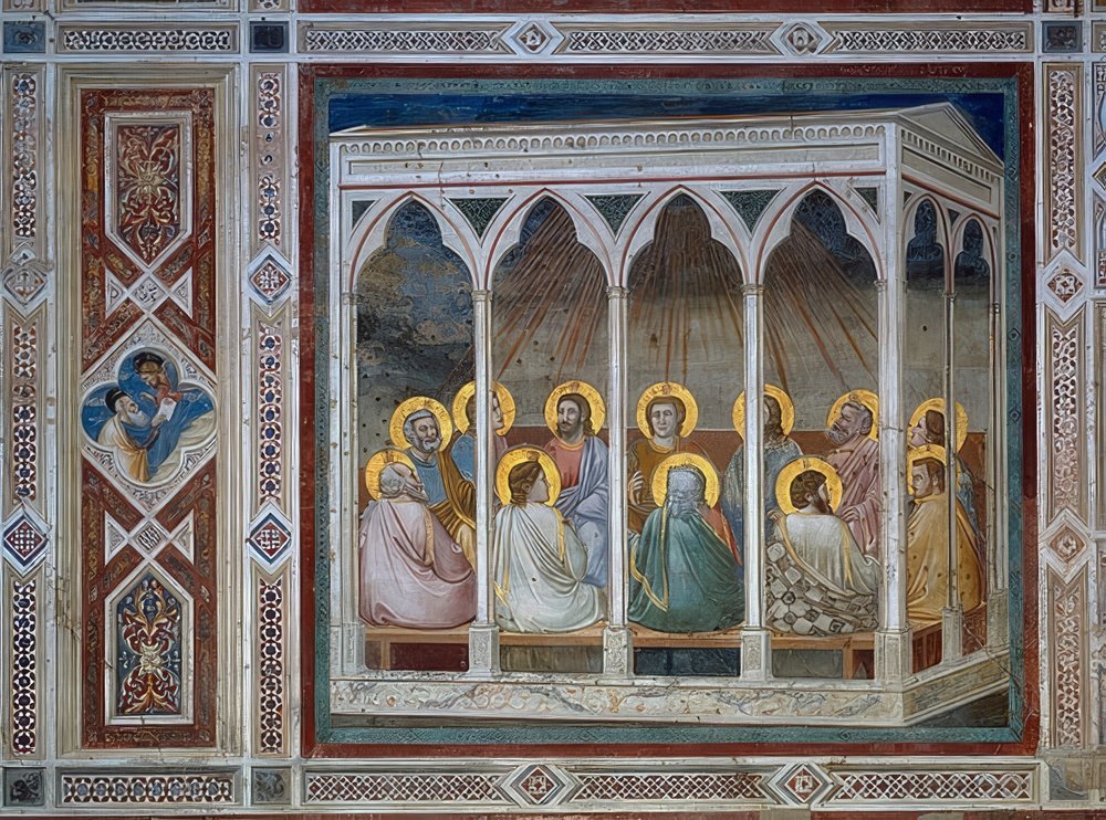 Pentecôte | Giotto di Bondone | Estampe d'art