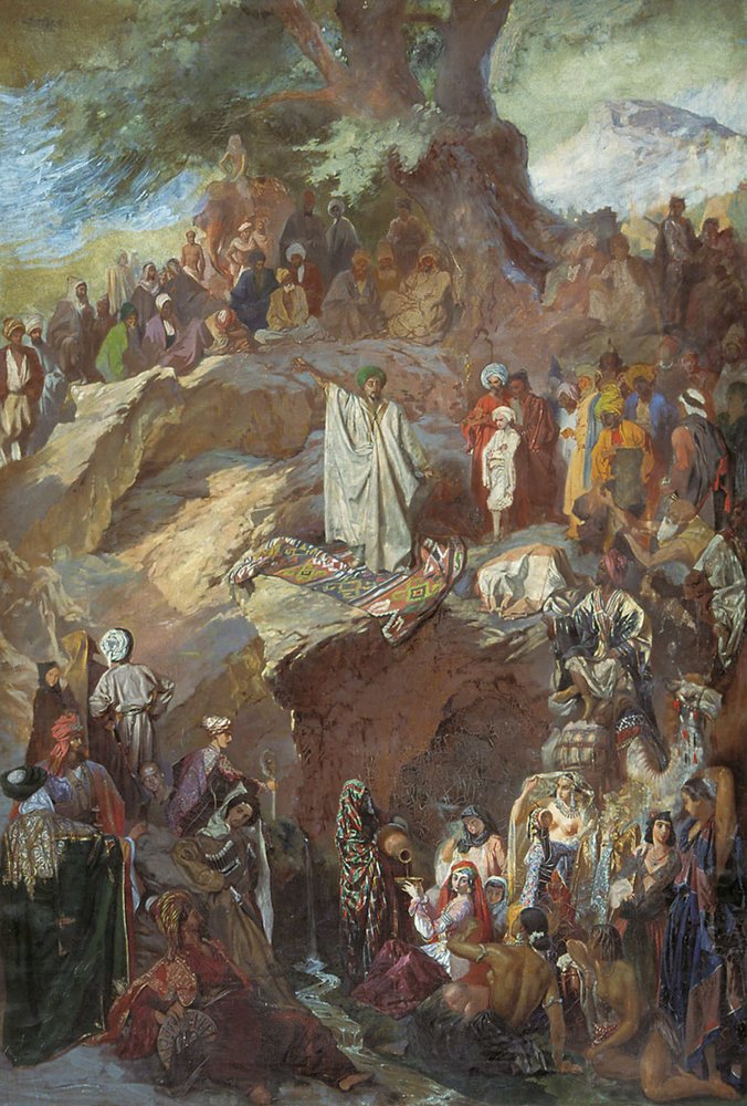 G. Gagarine. Sermon de Mahomet - Grigory Gagarin