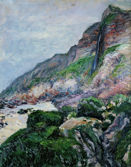 Falaises en Normandie - Gustave Caillebotte