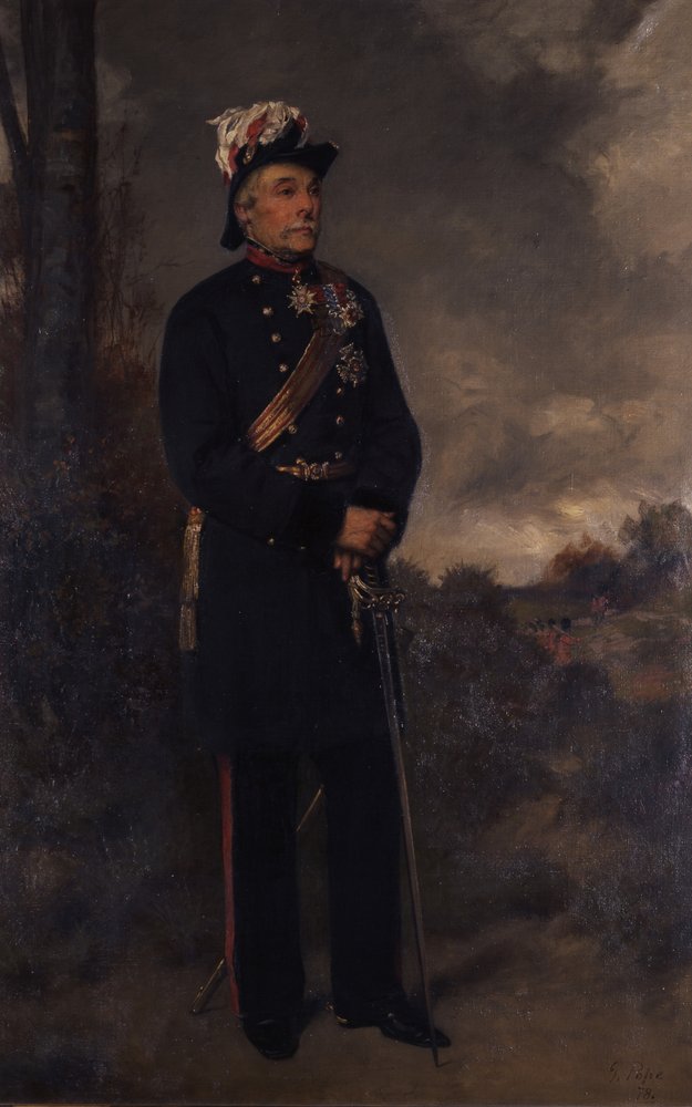 Portrait du major-général Lord Henry Percy, V.C. - Gustave Pope