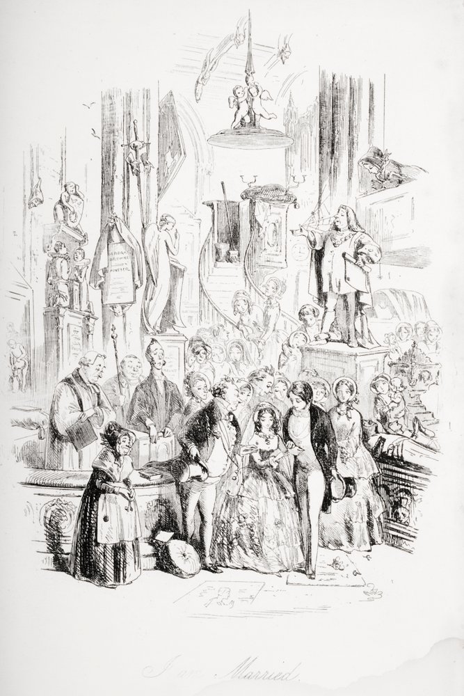 Je suis marié, illustration de 
