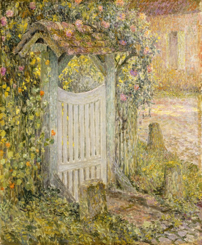 Le Pothuis, Gerberoy - Henri Eugene Augustin Le Sidaner