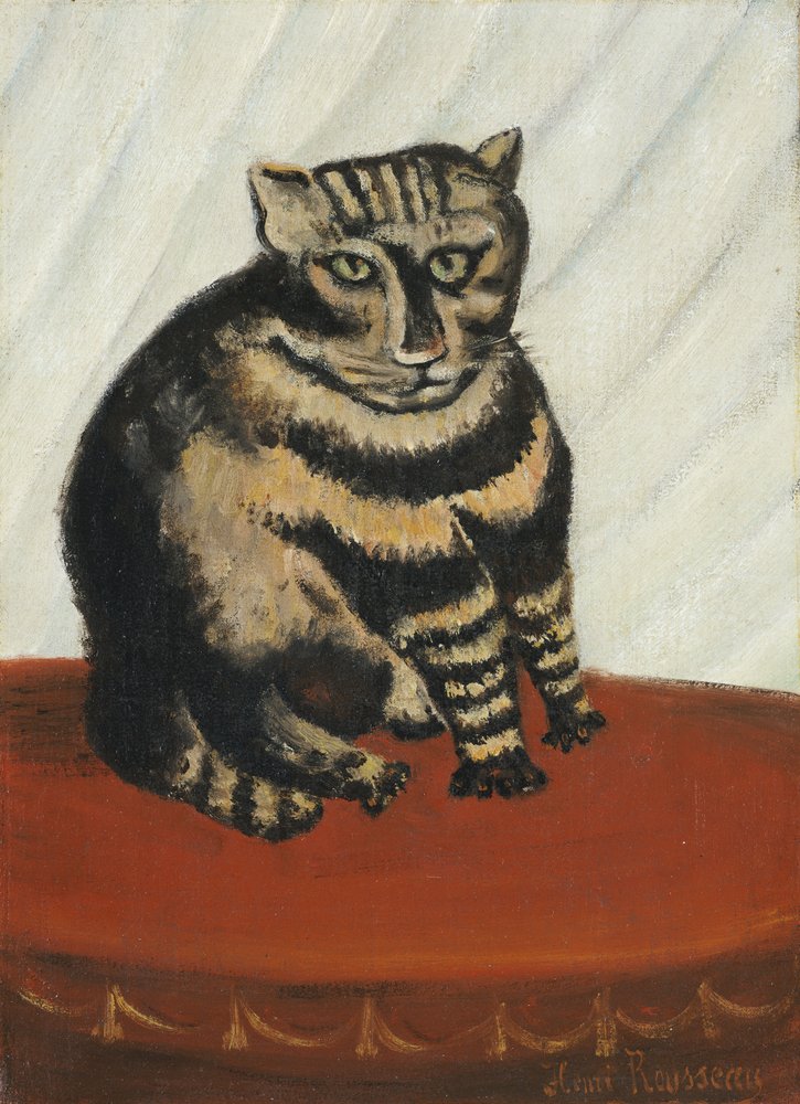 Le Tabby - Henri J.F. Rousseau