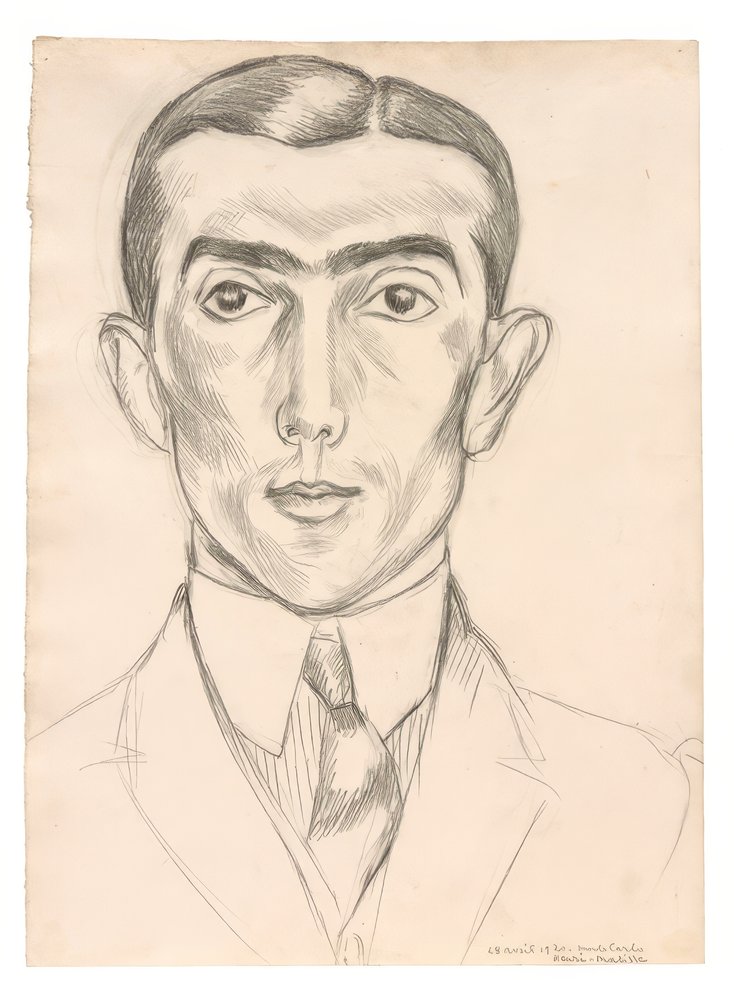 Portrait of Léonide Massine - Henri Matisse