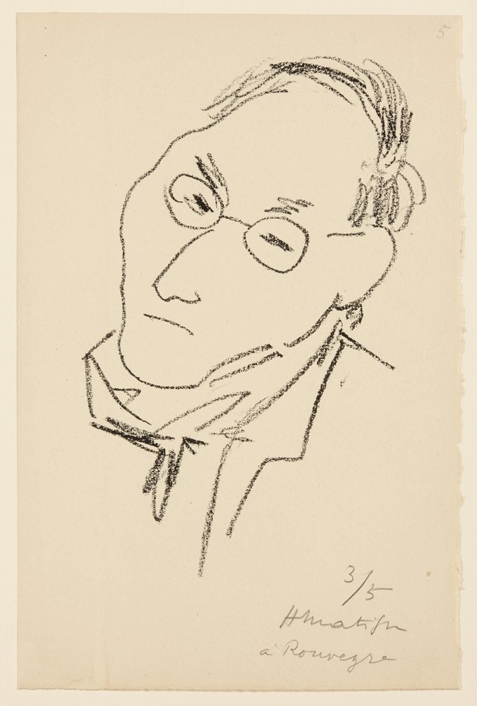 Portrait of Paul Léautaud - Henri Matisse