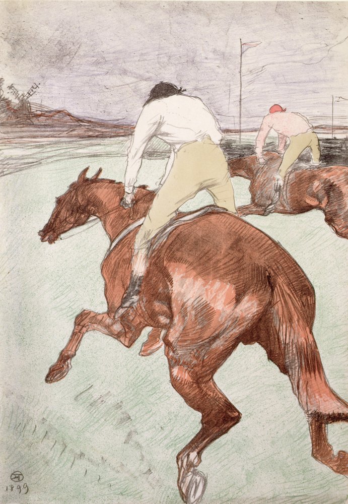 Le Jockey - Henri de Toulouse-Lautrec