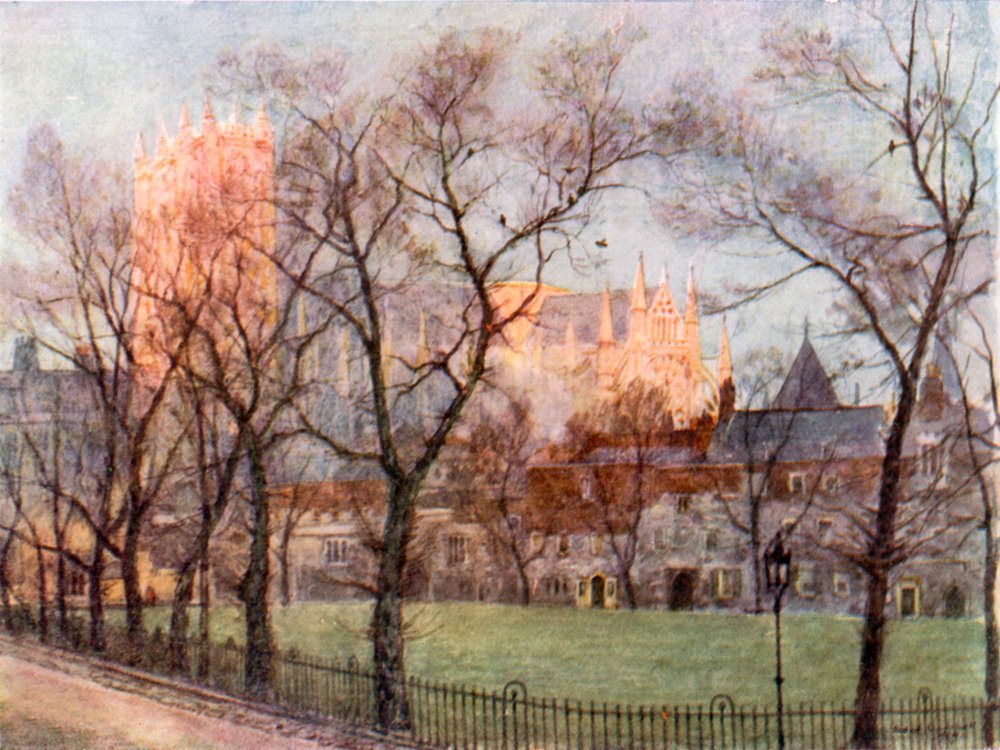 Abbaye de Westminster depuis Dean