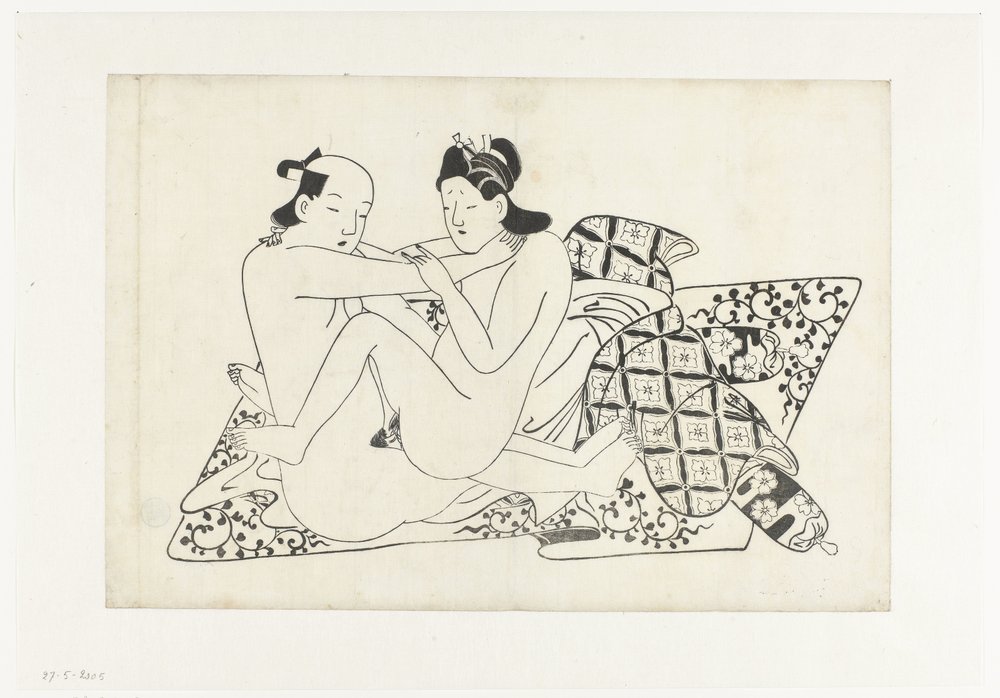 Représentation érotique - Hishikawa Moroshige (attributed to)