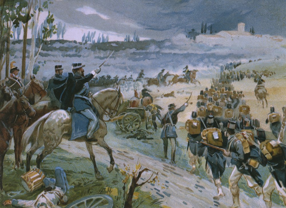 Capture de Rome par la brèche de Porta Pia le 20 septembre 1870, illustration d