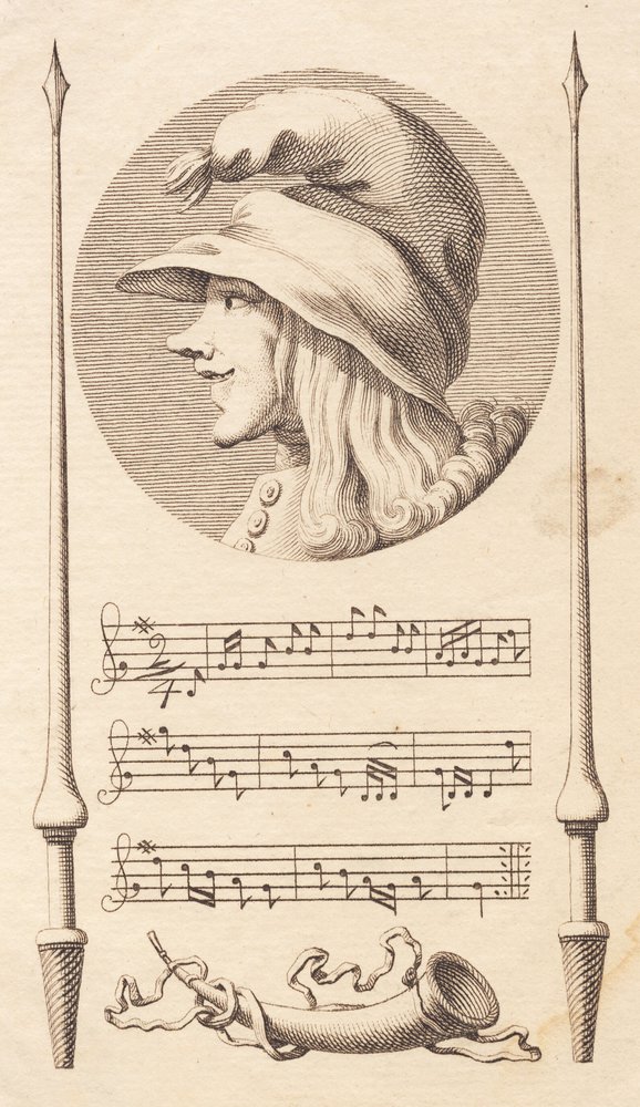 Vignette. Tête d
