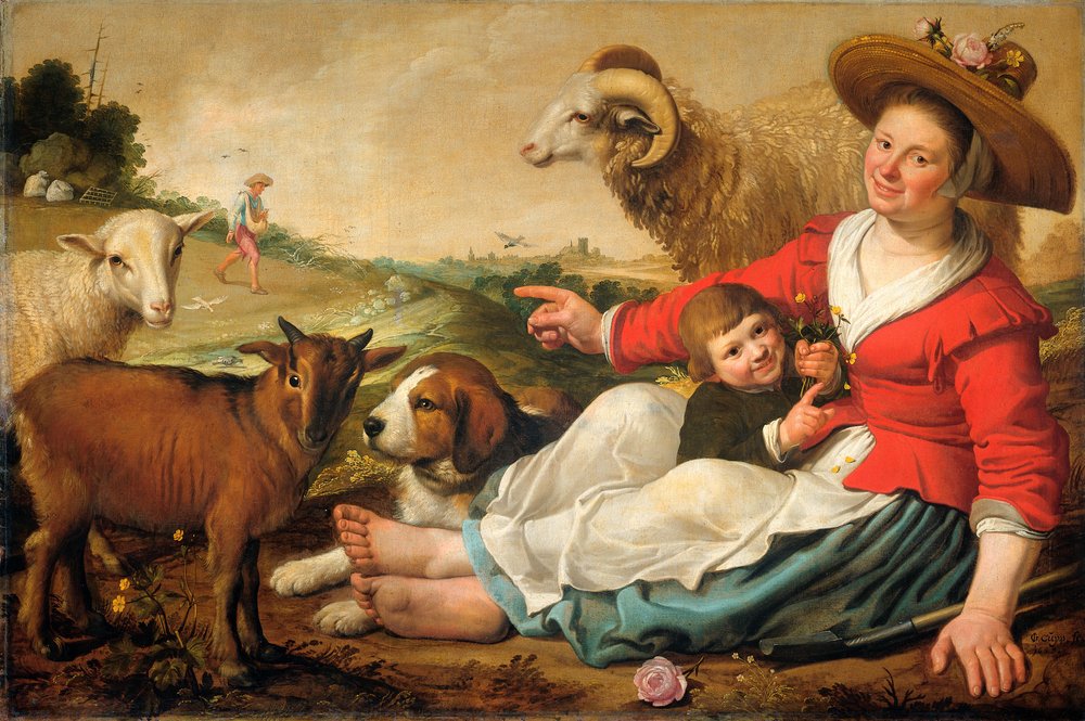 La bergère - Jacob Gerritsz Cuyp