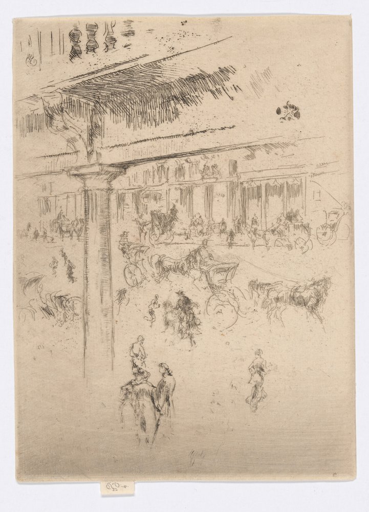 Le Quadrant du Régent - James Abbott McNeill Whistler